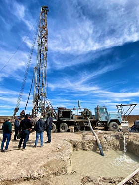 Perforación de nuevo pozo fortalecerá abastecimiento de agua en el Altiplano.