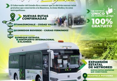 Ricardo Gallardo anuncia expansión de Metrored para una movilidad sin límites