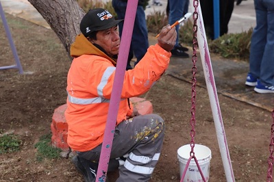 En Domingo de Pilas, Ayuntamiento y ciudadanos unen esfuerzos para seguir mejorando la ciudad