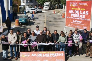 A buen ritmo, el Alcalde Galindo sigue entregando nuevas calles