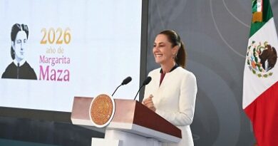 Homicidios dolosos disminuyen 40% de septiembre de 2024 a diciembre 2025: Presidenta Claudia Sheinbaum