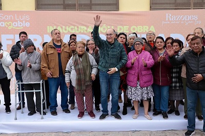 Firme compromiso del Alcalde Galindo para seguir mejorando las vialidades de San Luis Capital