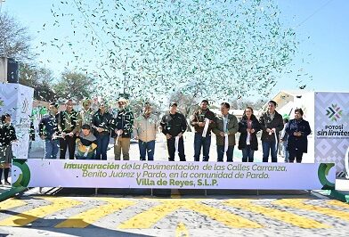 Villareyenses reconocen a Ricardo Gallardo por obras y apoyos