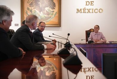 Presidenta Claudia Sheinbaum anuncia acuerdo entre Secretaria de Salud, Birmex, Liomont y Moderna para la producción de vacunas ARN mensajero