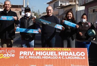Delegación La Pila vive su mejor momento: Alcalde Galindo entrega nueva pavimentación