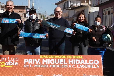 Delegación La Pila vive su mejor momento: Alcalde Galindo entrega nueva pavimentación