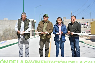 Más infraestructura y apoyos alimentarios acerca Ricardo Gallardo a Salinas