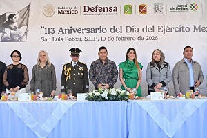 Ricardo Gallardo reconoce al Ejercito como aliado en seguridad