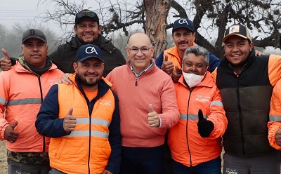 Alcalde Galindo encabeza remediación de tiraderos clandestinos en Peñasco