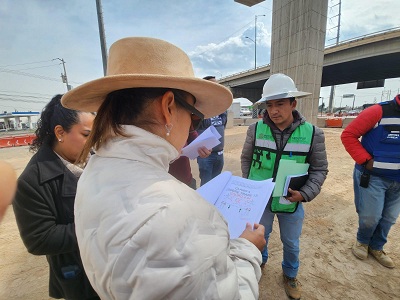 Registra importante avance el mega puente Circuito Potosí