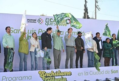 Ricardo Gallardo llevará  Programa “Enchulame La Colonia a la Huasteca”