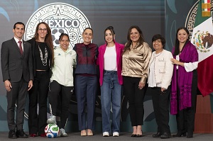 Mundial Social : Presidenta Claudia Sheinbaum presenta el concurso “Representa a México en la inauguracion del  Mundial”