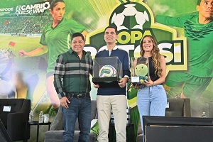 Ricardo Gallardo y Rafa Márquez presentan Copa Potosí 2026