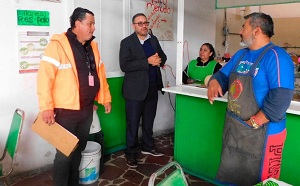 Para mejorar mercados municipales, redoblan acciones direcciones del Gobierno Capitalino