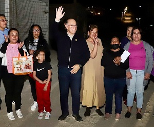 Enciende Alumbrado Táctico Enrique Galindo en Joyas del Aguaje