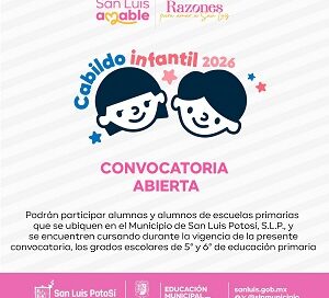 Recuerda Comisión Municipal de Educación que está abierta convocatoria para integrar Cabildo Infantil
