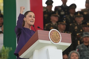 Construimos una País mas justo y fuerte , que teje con sus mujeres independencia y soberanía; sigamos avanzando juntas: Presidenta Claudia Sheinbaum