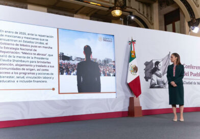 México te abraza ha brindado mas de un millón de servicios; no solo es recurso económico , También es vivienda y seguridad social: Presidenta Claudia Sheinbaum