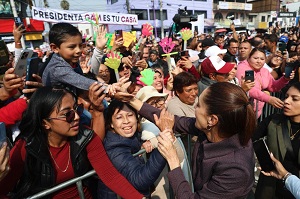 Presidenta Claudia Sheinbaum  inaugura Hospital Oncológico para la mujer de la CDMX del  IMSS Bienestar