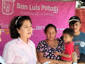 Cercanía y atención directa, sello del DIF Municipal de San Luis Potosí