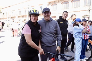 Alcalde Galindo encabeza regeneración del Centro Histórico en la jornada 500 de Capital al 100