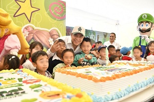 Ricardo Gallardo arranca celebraciones del día de la niñez en Villa de Reyes