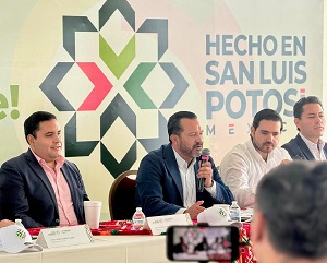 Respaldo empresarial a la marca “Hecho en San Luis Potosí,  México”