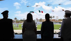 El amor al pueblo vence al entreguismo y a la ambicion ; la  patria  se ama y defiende : Presidenta Claudia Sheibaum