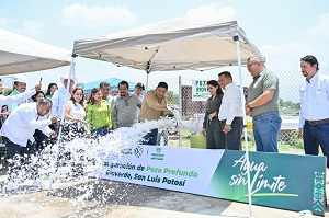 Ricardo Gallardo refuerza infraestructura hídrica que garantiza agua a las familias potosinas