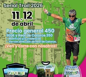 Todo listo para vivir El Serial Trail Mágico en Real de  Catorce