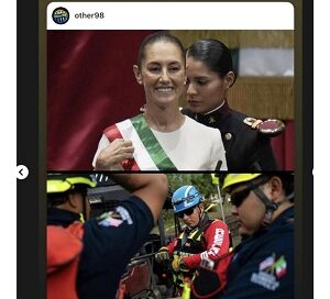 Meryl  Streep,  Viola Davis, Jamie Lee Curtis, Billie Eilish y Shirley Manson ellas son las mujeres que han reconocido el trabajo de la Presidenta Claudia Sheinbaum
