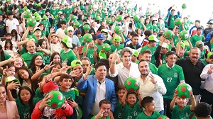 Ricardo Gallardo rescata cancha del emblemático Estadio “Plan de San Luis”