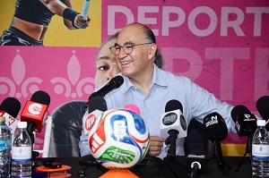 San Luis Capital vivirá con intensidad el mundial de fútbol: Galindo presenta programa de actividades y transmisiones