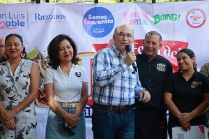 Alcalde Galindo arranca la Feria del Taco