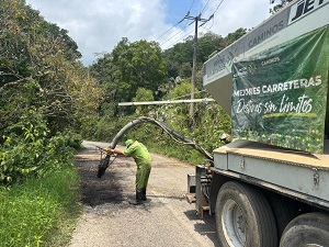 Estado conserva camino Axtla – Coxcatlán