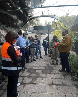 Mantiene Ayuntamiento de SL Capital amplio programa ambiental en “Casa Colorada”