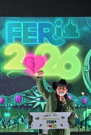 Ricardo Gallardo anuncia a Katy Perry en FENAPO 2026