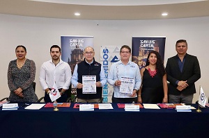 San Luis Capital y la Asociación Mexicana de Agencias de Viajes, firman alianza rumbo al Mundial 2026