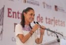 En Tabasco, Presidenta Claudia Sheinbaum entrega tarjetas de la Beca Rita Cetina para Uniformes y Útiles a estudiantes de primaria