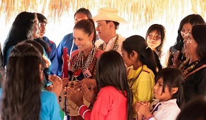 En inauguración del Acueducto Seri, Presidenta Claudia Sheinbaum anuncia Programa de Turismo Comunitario