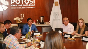 Ricardo Gallardo consolida acciones de seguridad con alcaldes de la Zona Centro  y Altiplano