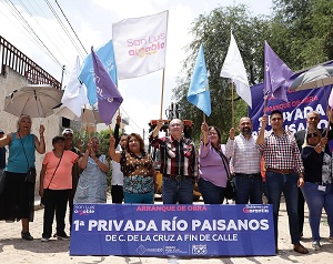 “Mayor y mejor calidad de vida, el objetivo de las obras municipales”: Enrique Galindo