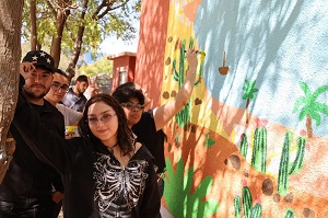 Cerca de un millón de jóvenes participan en la elaboración de Murales y Mosaicos en todo el Pais : IMJUVE