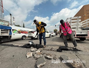 Gobierno de la Capital continúa con el mejoramiento integral del primer cuadro de la ciudad