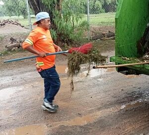 Gobierno de la Capital refuerza acciones preventivas y atención urbana ante lluvias de este lunes