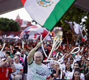 San Luis Capital estalla de orgullo mundialista con el pase de México a octavos