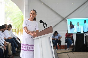 Presidenta Claudia Sheinbaum anuncia Decreto Para Fomentar Ecoturismo en Mahahual