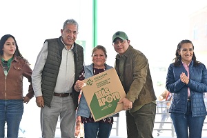 RicardoGallardo fortalece entrega de apoyos sociales para San luis
