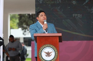 Ricardo Gallardo reconoce labor de la Guardia Nacional para preservar la paz en San luis