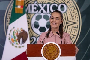 Los 520 boletos para el Mundial de fútbol que llegaron al Gobierno de México se regalaron a los ganadores del Mundial Social: Presidenta Claudia Sheinbaum